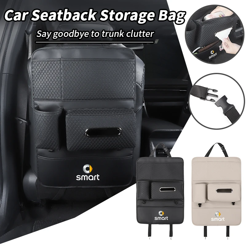 Car Anti-Kick Pad Seatback Organizer Trunk Storage Bag Interior For Smart Fortwo 451 450 454 Forfour EQ Cabrio Crossblade ROA
Car Anti-Kick Pad Seatback Organizer Trunk Storage Bag Interior For Smart Fortwo 451 450 454 Forfour EQ Cabrio Crossblade ROA