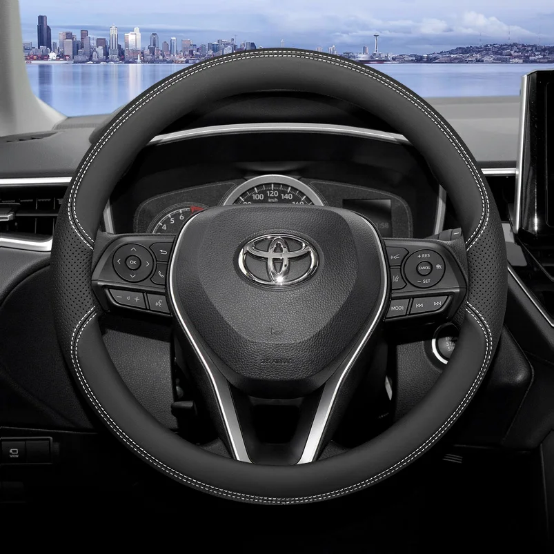 For Toyota Camry Corolla Avalon Highlander RAV4 Universal Car Steering Wheel Cover Shell Car Accessories Genuine Leather
For Toyota Camry Corolla Avalon Highlander RAV4 Universal Car Steering Wheel Cover Shell Car Accessories Genuine Leather