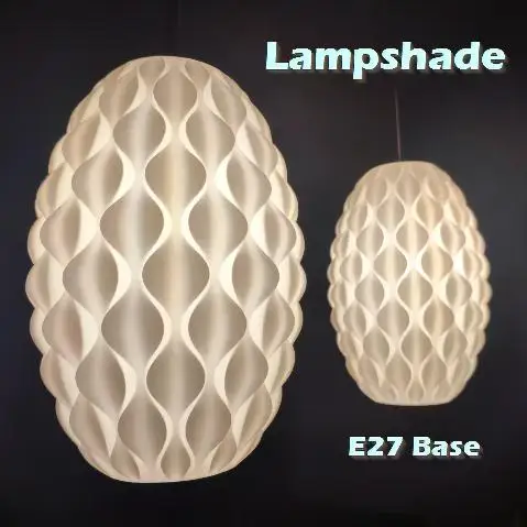 Geometric Pendant Lamp Shade 3D Printed PLA Modern Light Cover for Ceiling Light Bedroom Dining Room Living Room Ambient Decor
Geometric Pendant Lamp Shade 3D Printed PLA Modern Light Cover for Ceiling Light Bedroom Dining Room Living Room Ambient Decor