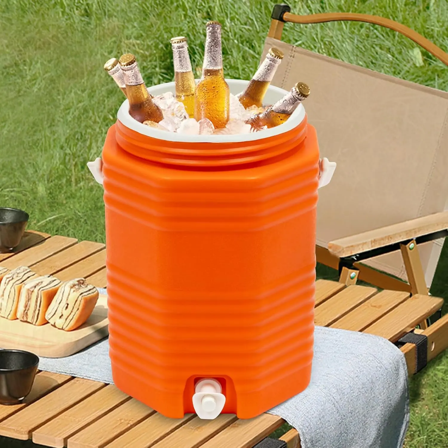 Ванна для напитков Ведра для ледяного вина для вечеринок в коктейльном баре Изолированный холодильник с крышкой
Ванна для напитков Ведра для ледяного вина для вечеринок в коктейльном баре Изолированный холодильник с крышкой