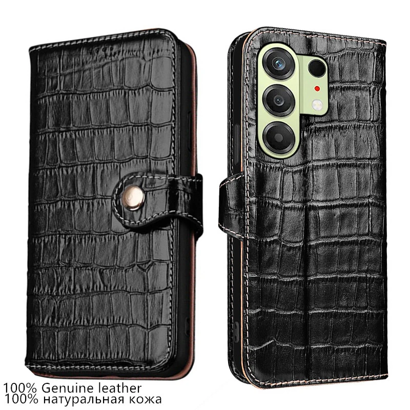 Genuine Leather Crocodile Texture card Slot Wallet Cover For Tecno Camon 50 Ultra 40 30S 30 20 Premier Pro 4G 5G shockproof Case
Genuine Leather Crocodile Texture card Slot Wallet Cover For Tecno Camon 50 Ultra 40 30S 30 20 Premier Pro 4G 5G shockproof Case