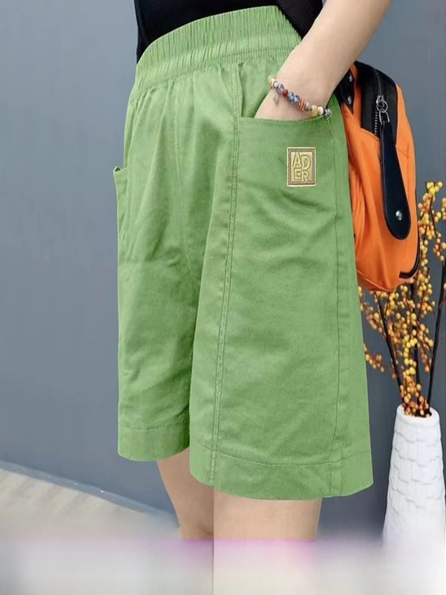 Washed Pure Cotton High Waist Wide Leg Short Pants Women Summer Thin New Korean Style Casual Loose Slimming Five-Quarter Pants
Washed Pure Cotton High Waist Wide Leg Short Pants Women Summer Thin New Korean Style Casual Loose Slimming Five-Quarter Pants