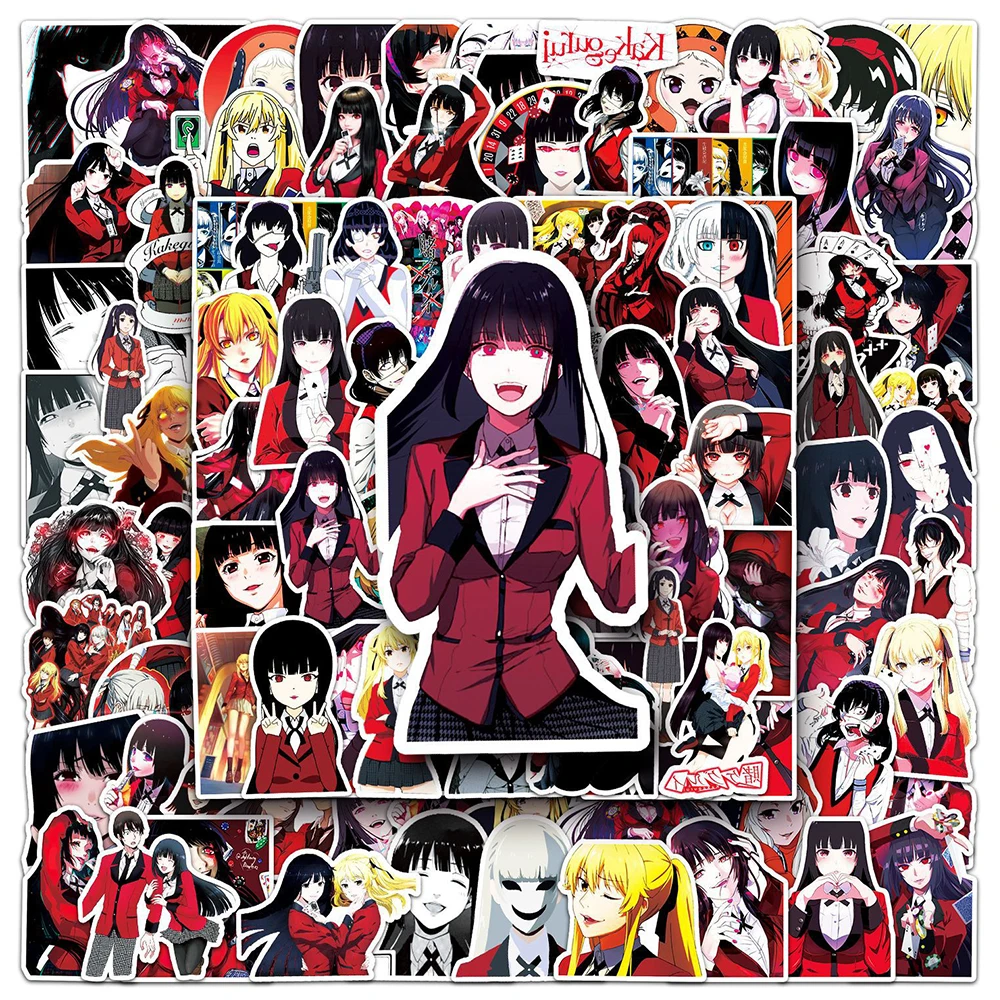 10/30/50/100pcs Cool Anime Kakegurui Stickers Jabami Yumeko Cartoon Sticker DIY Scrapbook Laptop Phone Waterproof Decals Decor
10/30/50/100pcs Cool Anime Kakegurui Stickers Jabami Yumeko Cartoon Sticker DIY Scrapbook Laptop Phone Waterproof Decals Decor