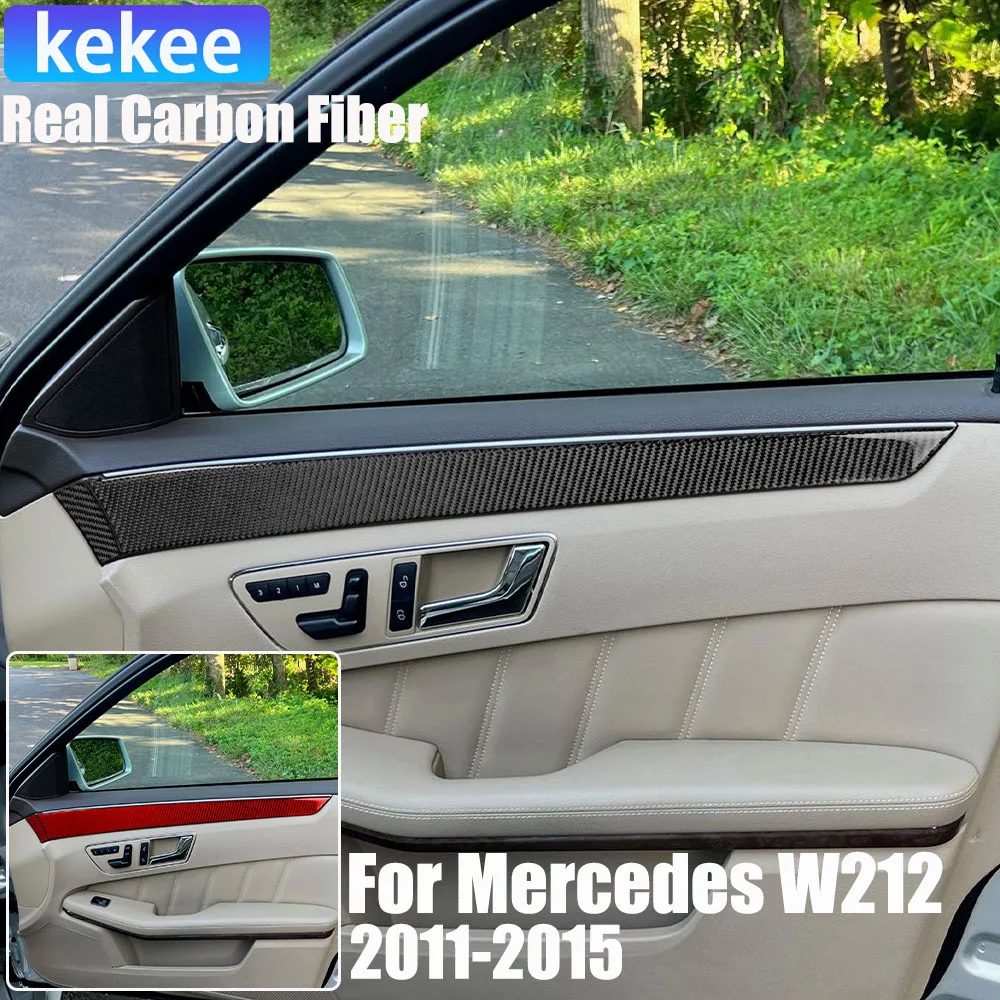 Real Carbon Fiber Car Accessories Front Door Panel Cover Soft Sticker for Mercedes E-class W212 2011 2012 2013 2014 2015
Real Carbon Fiber Car Accessories Front Door Panel Cover Soft Sticker for Mercedes E-class W212 2011 2012 2013 2014 2015