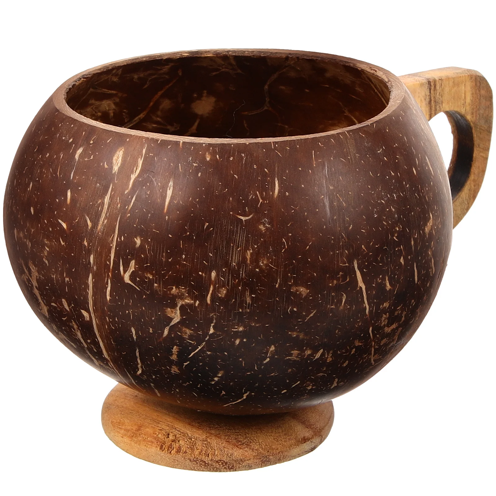 Natural Coconut Shell Glass Coconuts-shell Drinking Cup Coffee Cups for Tea Mug With Handle Banquet Water
Natural Coconut Shell Glass Coconuts-shell Drinking Cup Coffee Cups for Tea Mug With Handle Banquet Water