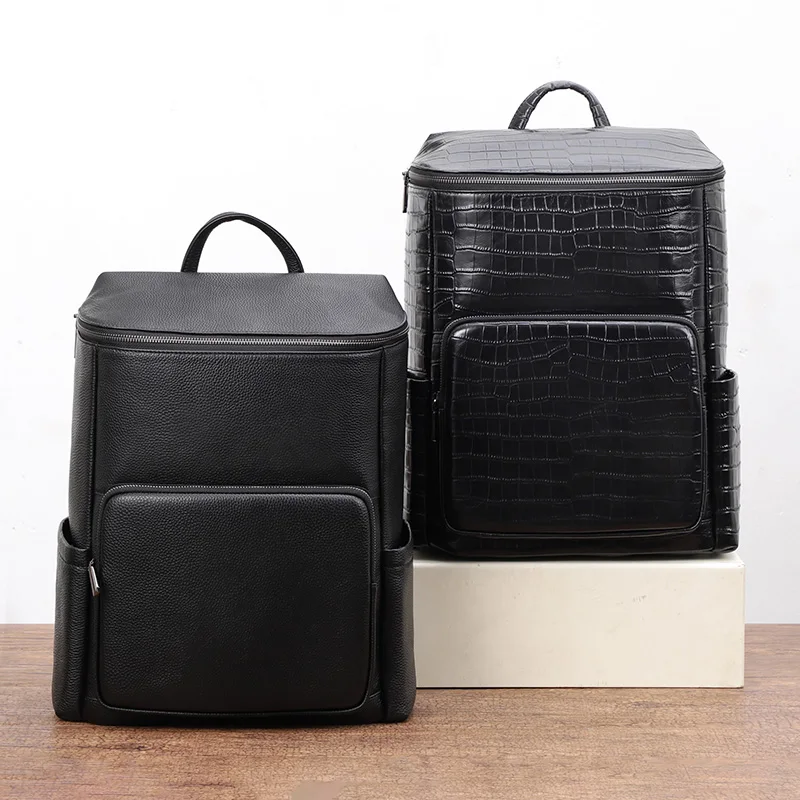 Fashion Real Leather Men Backpack Business Male 15 inchLaptop Bag Daypacks Large Capacity Travel Bag Pack College School Bag
Fashion Real Leather Men Backpack Business Male 15 inchLaptop Bag Daypacks Large Capacity Travel Bag Pack College School Bag