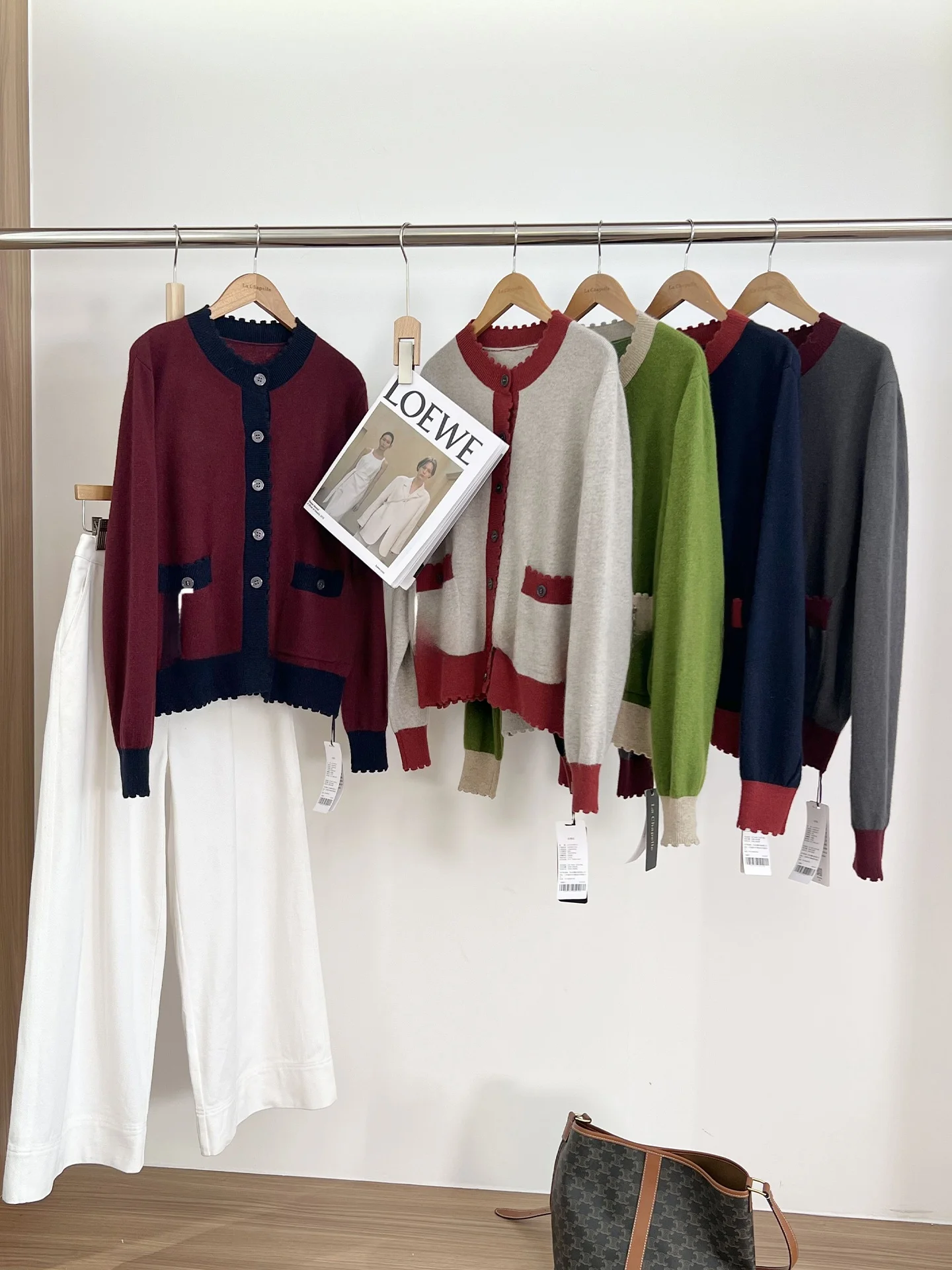 La Chapelle Women's Knitted Open Cardigan with Rabbit Fur And Wool Soft And Warm Casual Sle Long Sve round Ne Knitwear
La Chapelle Women's Knitted Open Cardigan with Rabbit Fur And Wool Soft And Warm Casual Sle Long Sve round Ne Knitwear