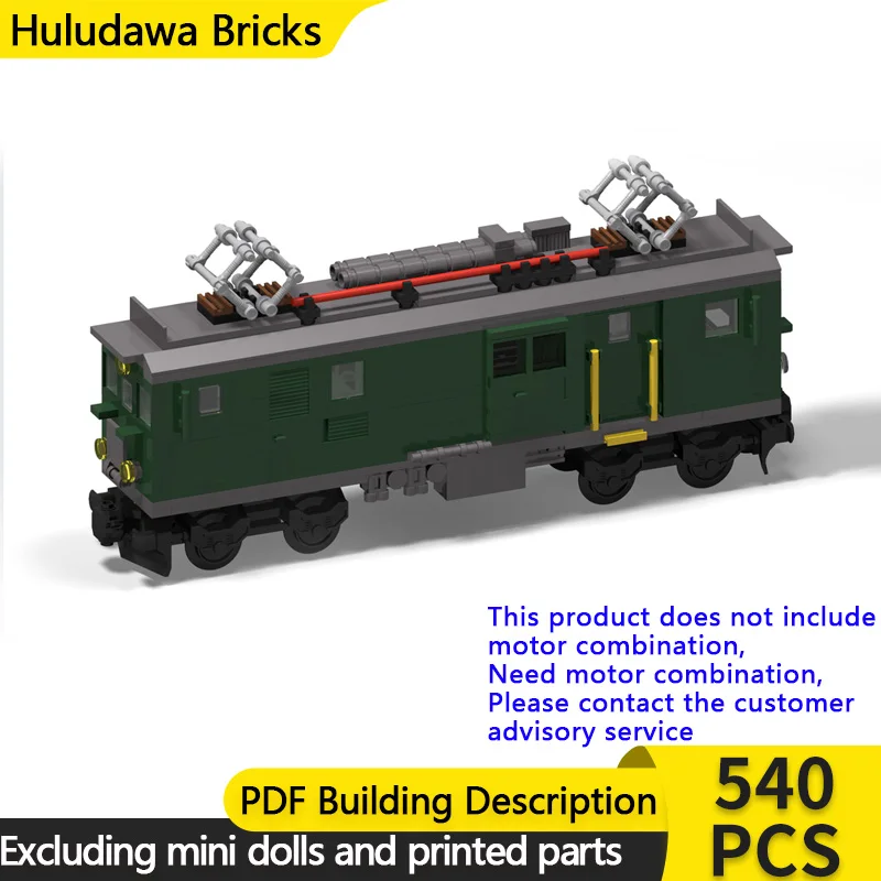City Car Model MOC Building Bricks Railway SBB De 4/4 Railcar Modular Technology Gifts Holiday Assemble Children Toys Suit
City Car Model MOC Building Bricks Railway SBB De 4/4 Railcar Modular Technology Gifts Holiday Assemble Children Toys Suit