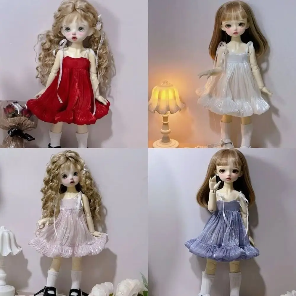 Pearlescent Doll Elegant Dresses Dress Up Humanoid Doll Princess Clothes Handmade Casual Wears 1/6 BJD Clothes Photo Props
Pearlescent Doll Elegant Dresses Dress Up Humanoid Doll Princess Clothes Handmade Casual Wears 1/6 BJD Clothes Photo Props