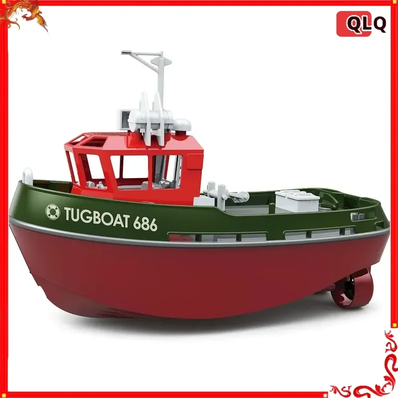 JIKEFUN 686 Радиоуправляемая лодка 2,4G 1/72 Мощный двойной мотор дальнего действия Беспроводной электрический буксир с дистанционным управлением Модель игрушки для мальчиков Подарок
JIKEFUN 686 Радиоуправляемая лодка 2,4G 1/72 Мощный двойной мотор дальнего действия Беспроводной электрический буксир с дистанционным управлением Модель игрушки для мальчиков Подарок