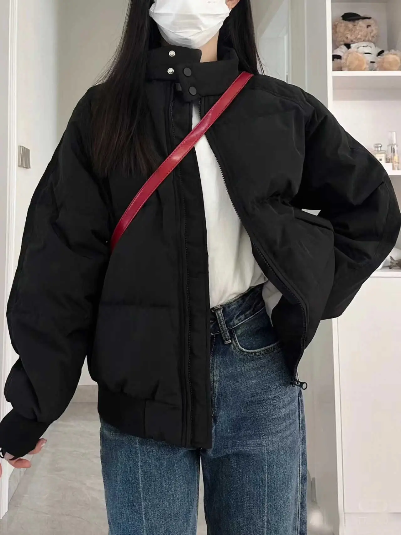 Puffer Parkas Womens Korean Popular Women'S Clothes Fashion White Button Athleisure College Basic Long Sleeve Buttons Simple Ins
Puffer Parkas Womens Korean Popular Women'S Clothes Fashion White Button Athleisure College Basic Long Sleeve Buttons Simple Ins