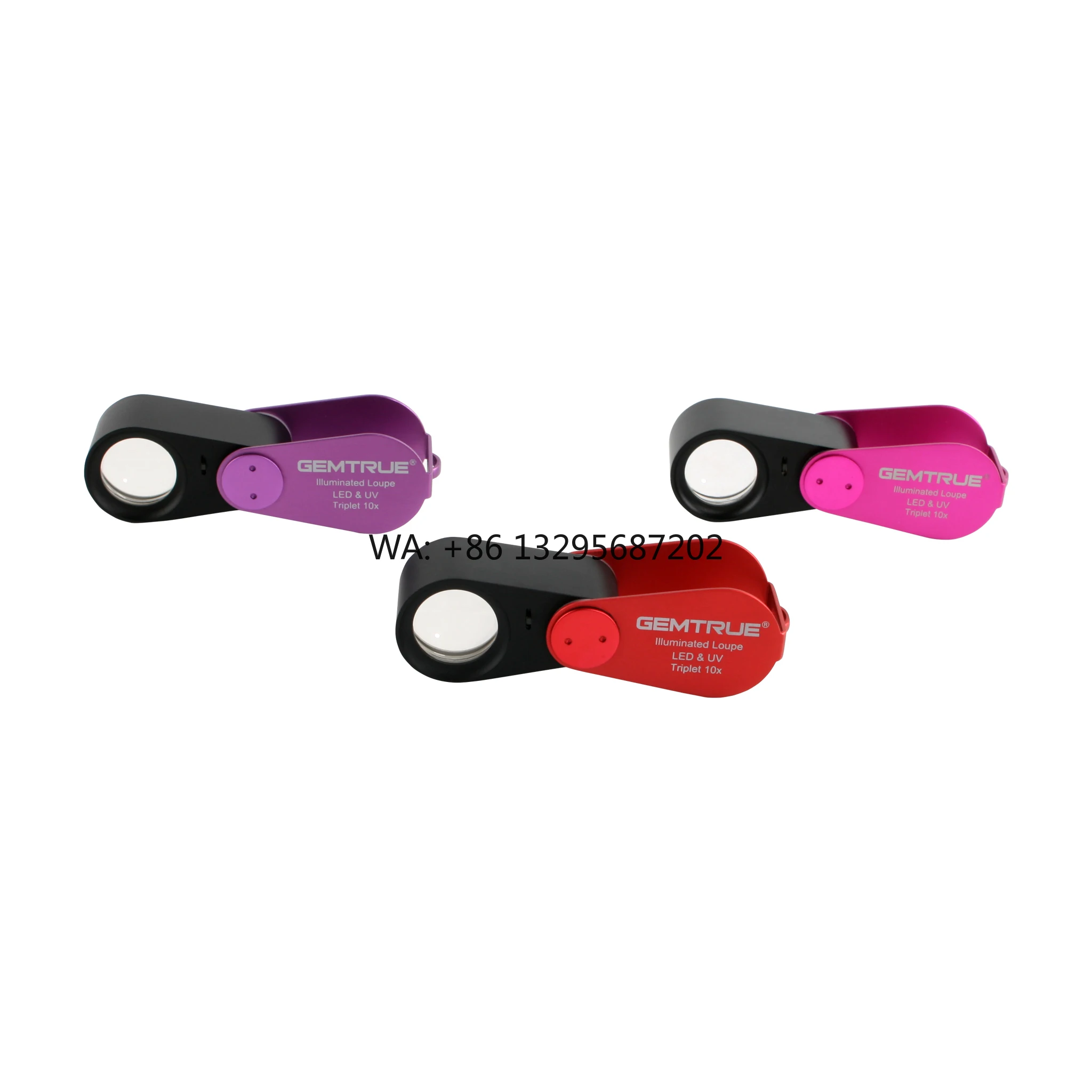 GemTrue 10x Triplet Diamond Loupe with LED UV Light Rechargeable Design and 20.5mm High-Quality Lens
GemTrue 10x Triplet Diamond Loupe with LED UV Light Rechargeable Design and 20.5mm High-Quality Lens