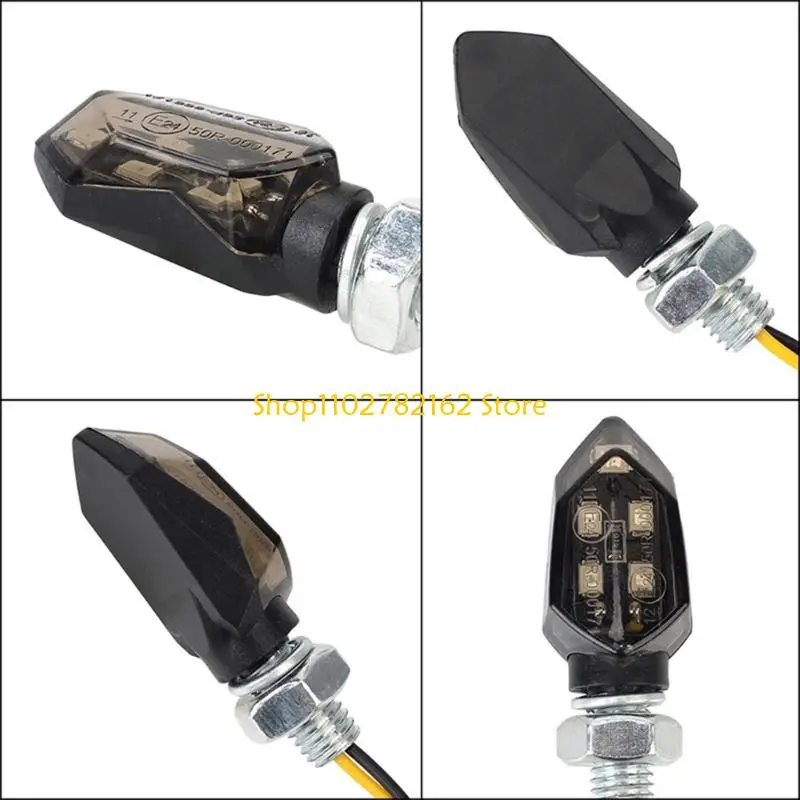 547B High Visibility 5 LED Motorcycle Turn Indicators 12V Low Power Consumption Strong ABS Construction Lights
547B High Visibility 5 LED Motorcycle Turn Indicators 12V Low Power Consumption Strong ABS Construction Lights