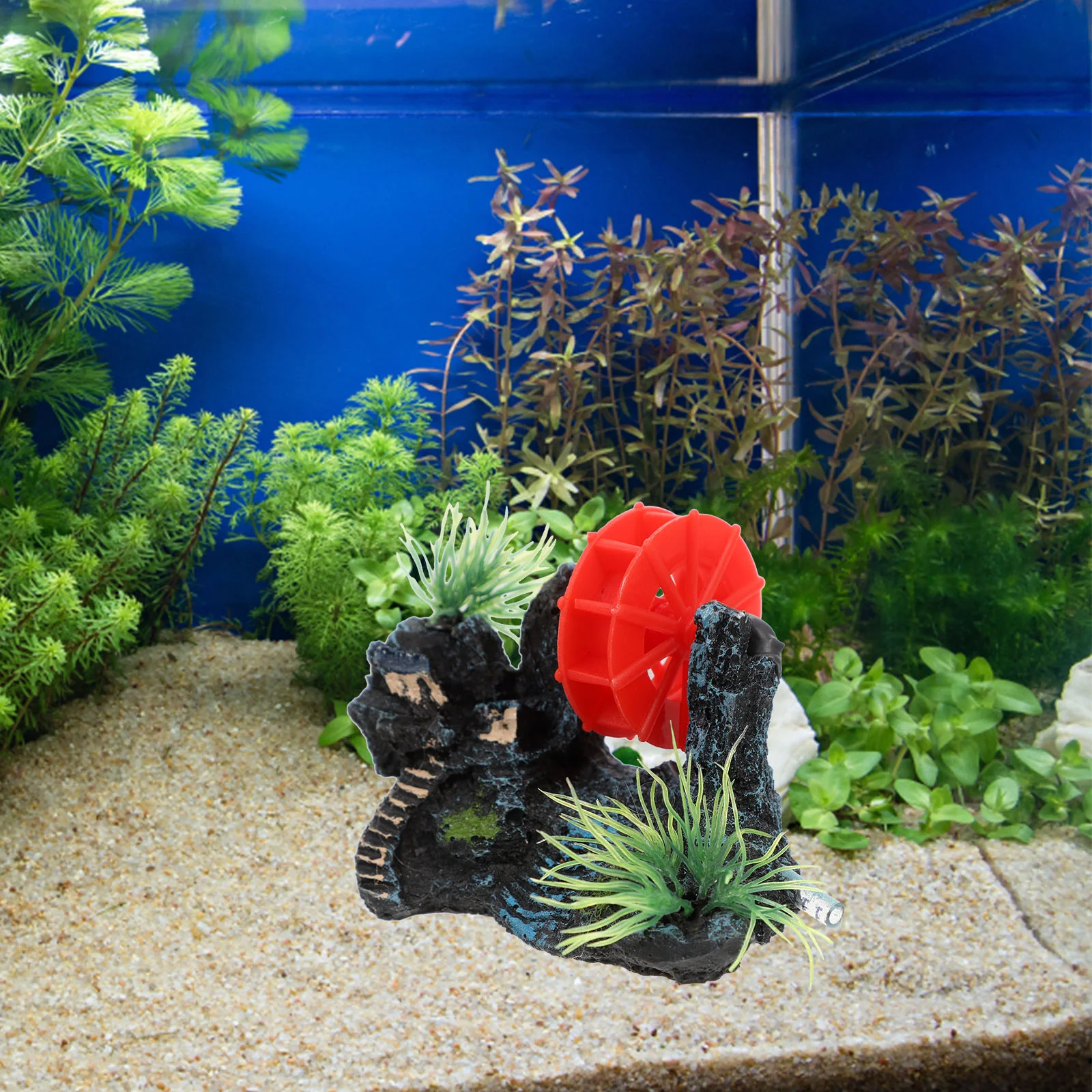 1 Mini Simulated Waterwheel for Fish Tank Resin Shelter Aquarium Decor Landscape Decoration Rotating Wheel Fish
1 Mini Simulated Waterwheel for Fish Tank Resin Shelter Aquarium Decor Landscape Decoration Rotating Wheel Fish