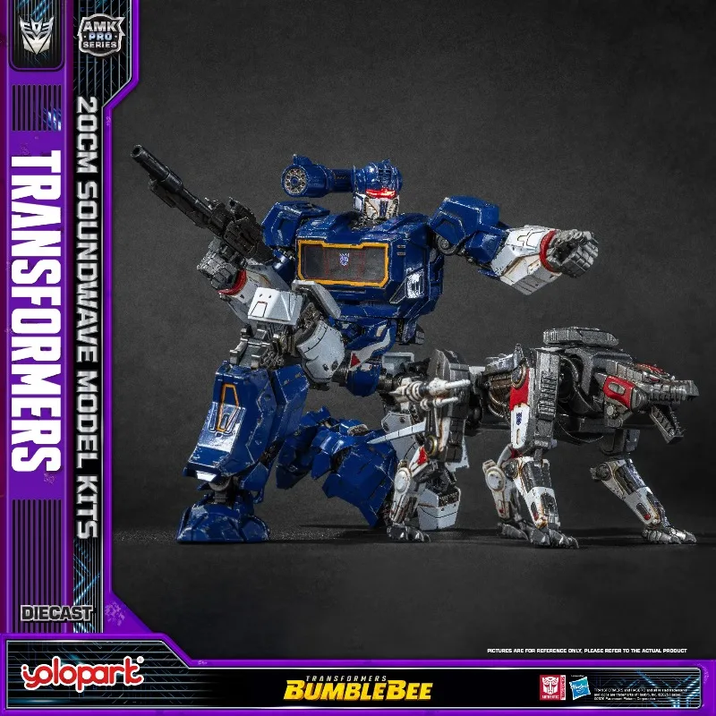 In Stock Yolopark Transformation:AMK PRO Series 20cm Soundwave Model Kit Figures Toy
In Stock Yolopark Transformation:AMK PRO Series 20cm Soundwave Model Kit Figures Toy
