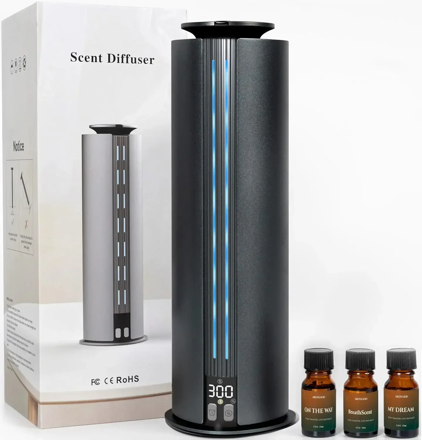 1800 Sq Ft Waterless Diffuser, 100ml Hotel Collection Diffuser Scent Air Machine for Home Cold Air Essential Oil Diffuser
1800 Sq Ft Waterless Diffuser, 100ml Hotel Collection Diffuser Scent Air Machine for Home Cold Air Essential Oil Diffuser