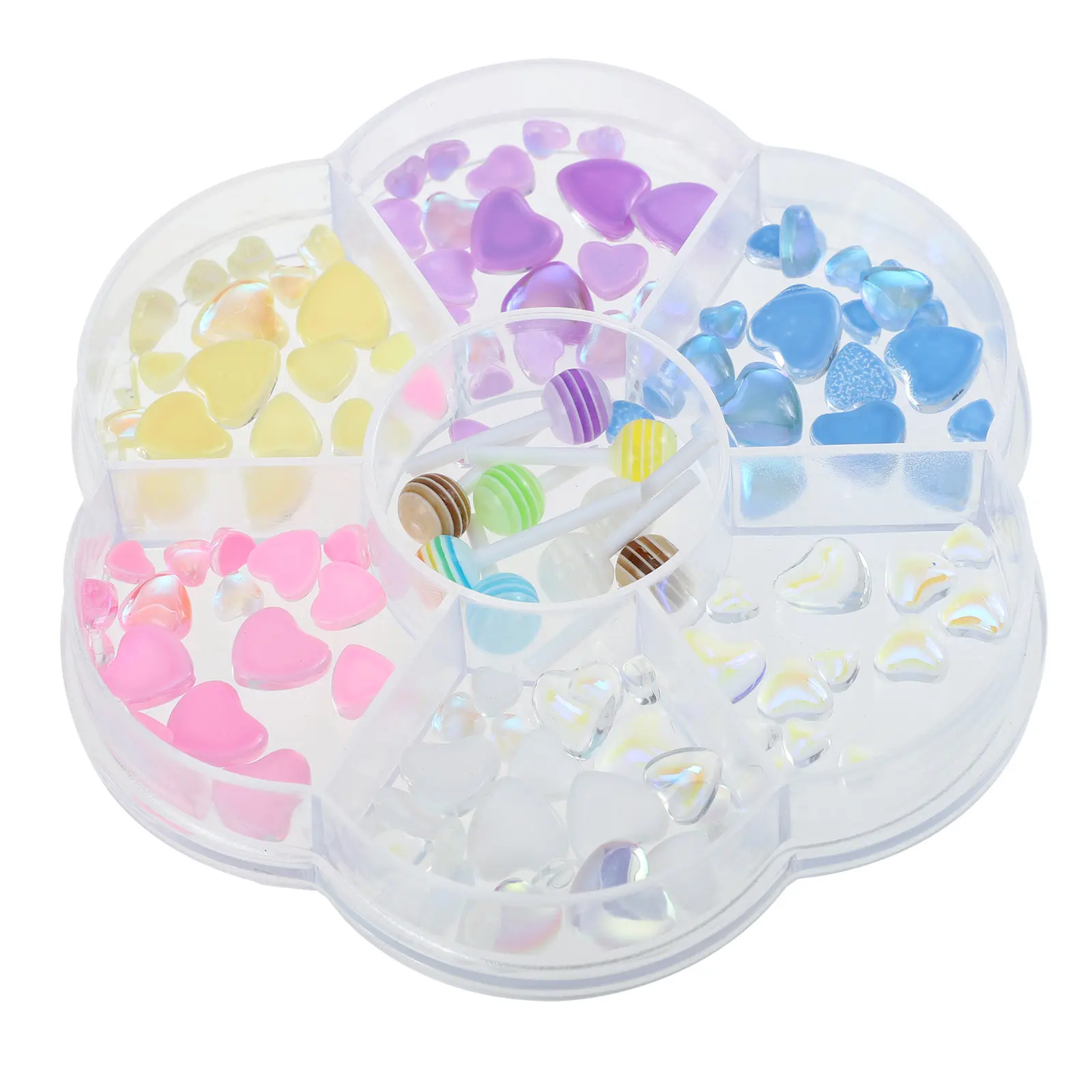 1 Box Heart-Shaped Resin Art Decorations Diy Manicure Gems Lollipop Nail Charms Nail Jewelry Diamond Decor Accessory
1 Box Heart-Shaped Resin Art Decorations Diy Manicure Gems Lollipop Nail Charms Nail Jewelry Diamond Decor Accessory