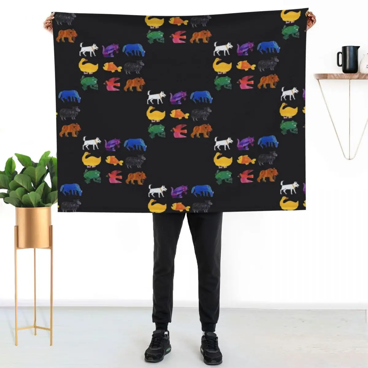 Eric Carle Animals Throw Blanket Cozy Throw Blanket for Bed Sofa Chair
Eric Carle Animals Throw Blanket Cozy Throw Blanket for Bed Sofa Chair