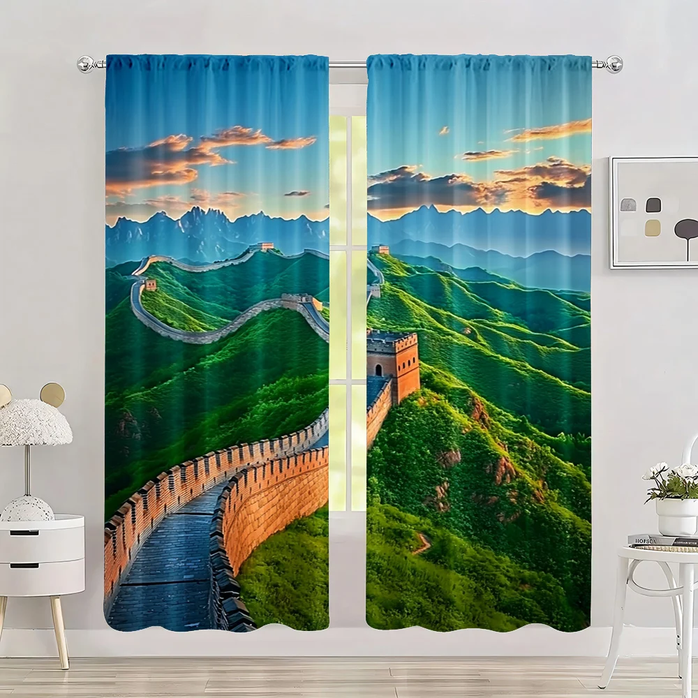2pc, Colorful Spring Popular Curtain Great Wall Versatile Durable Polyester,Without Electricity Family Party Decoration for
2pc, Colorful Spring Popular Curtain Great Wall Versatile Durable Polyester,Without Electricity Family Party Decoration for