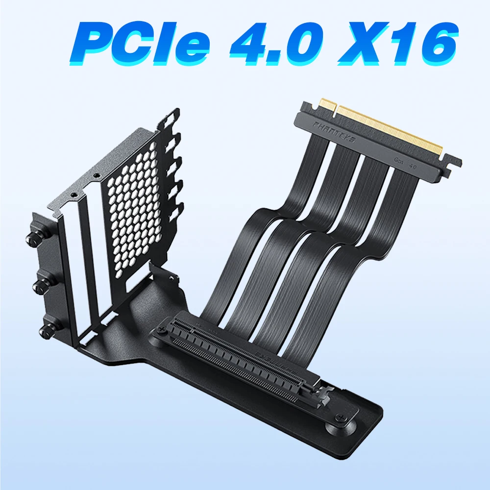 GPU Graphics Video Card Extension Line Computer PCIe 3.0 4.0 X16 Riser Cable Vertical Card Holder Bracket for 7 PIC Slot Mount
GPU Graphics Video Card Extension Line Computer PCIe 3.0 4.0 X16 Riser Cable Vertical Card Holder Bracket for 7 PIC Slot Mount