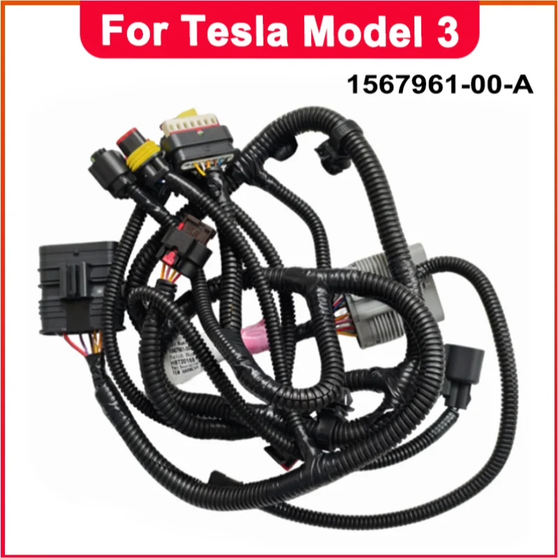 Front Bumper Radiator Support Wiring Harness Assembly 1567961-00-A ACC Radar Fan Wire Harness For Tesla Model 3 2017-2023 New
Front Bumper Radiator Support Wiring Harness Assembly 1567961-00-A ACC Radar Fan Wire Harness For Tesla Model 3 2017-2023 New