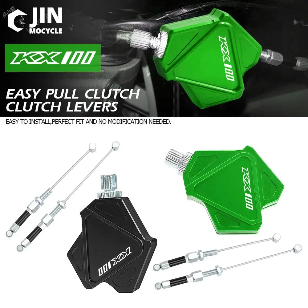 Motorcycle CNC Aluminum Stunt Clutch Lever Easy Pull Cable System For Kawasaki KX 100 KX100 2000-2018 2017 2016 2015 2014 2013
Motorcycle CNC Aluminum Stunt Clutch Lever Easy Pull Cable System For Kawasaki KX 100 KX100 2000-2018 2017 2016 2015 2014 2013