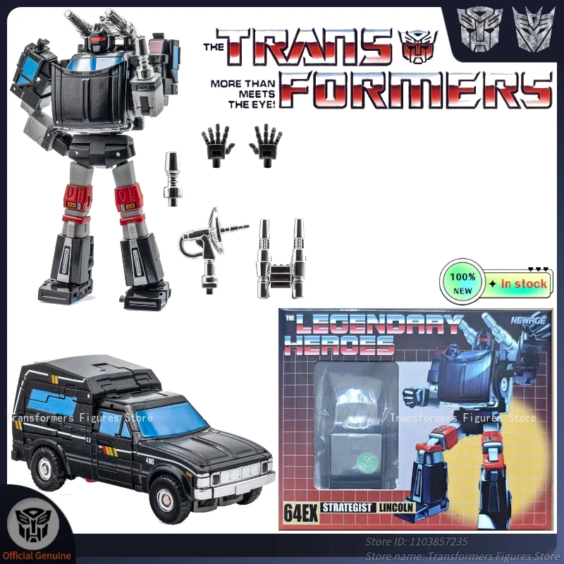 Совершенно новый робот-трансформер, игрушки H64EX Lincoln Trailbreaker G1, аниме-фильмы, движущиеся фигурки, модель, популярный подарок на день рождения
Совершенно новый робот-трансформер, игрушки H64EX Lincoln Trailbreaker G1, аниме-фильмы, движущиеся фигурки, модель, популярный подарок на день рождения