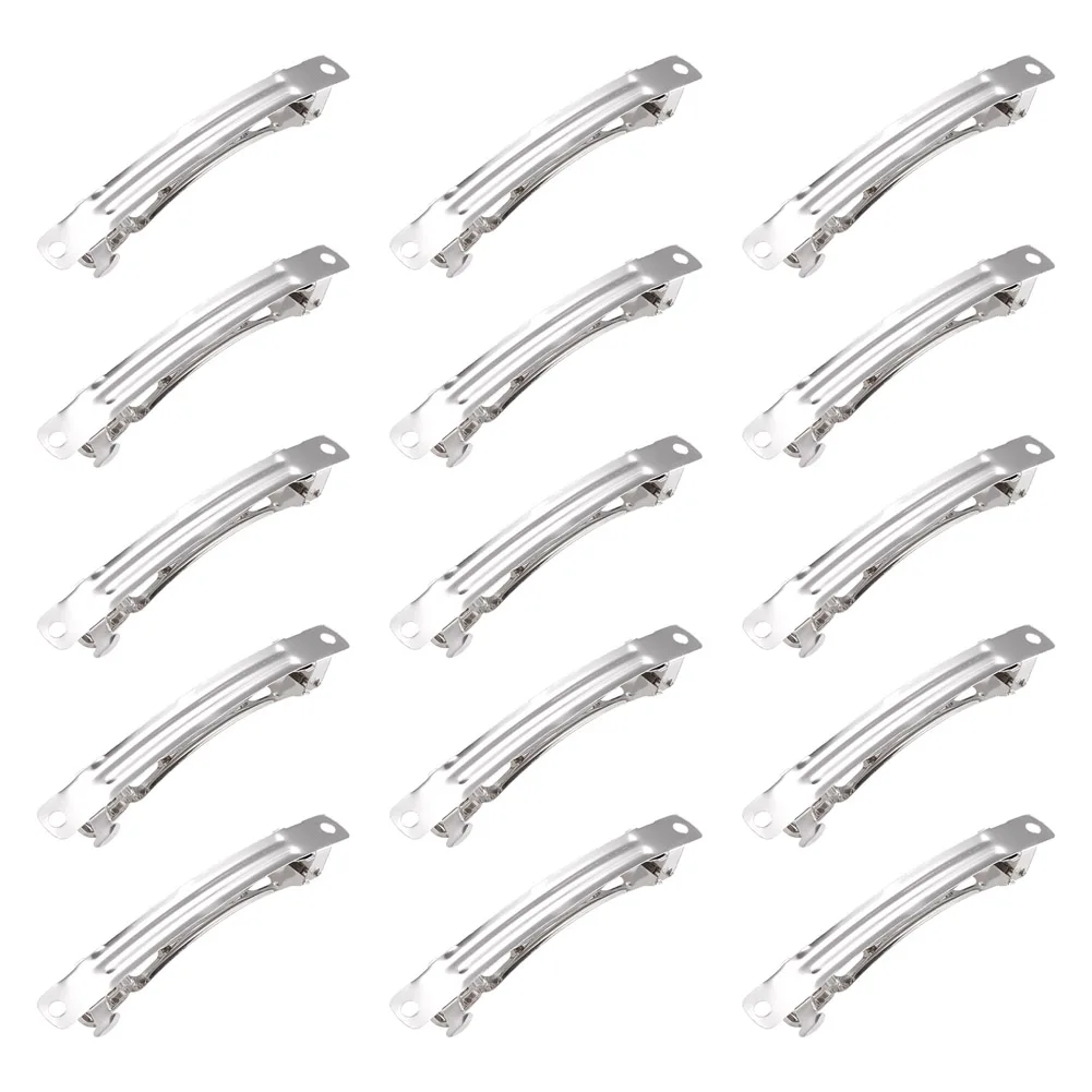 20pcs Iron Hair Barrette Findings French Snap Hair Clip Findings Hairwear Hairpin Supplies For Jewelry Making
20pcs Iron Hair Barrette Findings French Snap Hair Clip Findings Hairwear Hairpin Supplies For Jewelry Making