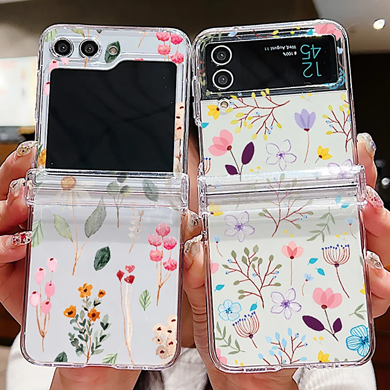 Flowers Pattern Shockproof Folding Case For Samsung Galaxy Z Flip6 Flip7 5G Clear Hard Cover For Samsung Galaxy Z Flip 7 6 5 4 3 
Flowers Pattern Shockproof Folding Case For Samsung Galaxy Z Flip6 Flip7 5G Clear Hard Cover For Samsung Galaxy Z Flip 7 6 5 4 3