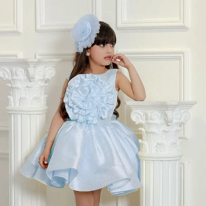 Yellow 3D Floral Flower Girl Dresses Baby for Wedding Knee Length Baby Kids Formal Wear for Photoshoot First Communion Gowns
Yellow 3D Floral Flower Girl Dresses Baby for Wedding Knee Length Baby Kids Formal Wear for Photoshoot First Communion Gowns
