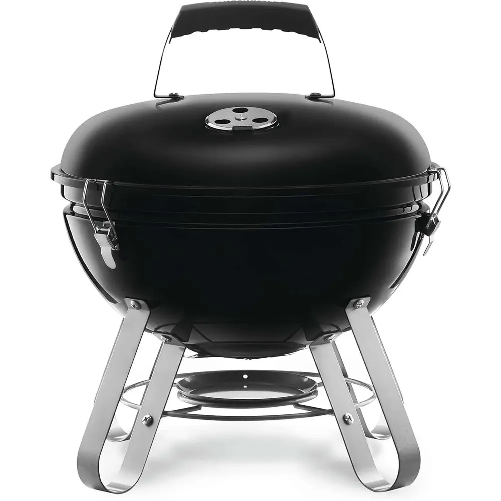 Legend 14-Inch Portable Charcoal Kettle Grill, Black, Chrome-Plated Cooking Grid
Legend 14-Inch Portable Charcoal Kettle Grill, Black, Chrome-Plated Cooking Grid