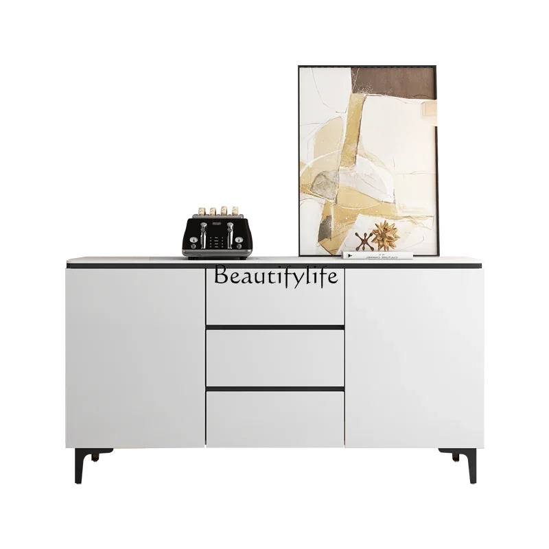 Modern simple rock slab integrated storage against the wall partition cabinet light luxury solid wood customization
Modern simple rock slab integrated storage against the wall partition cabinet light luxury solid wood customization