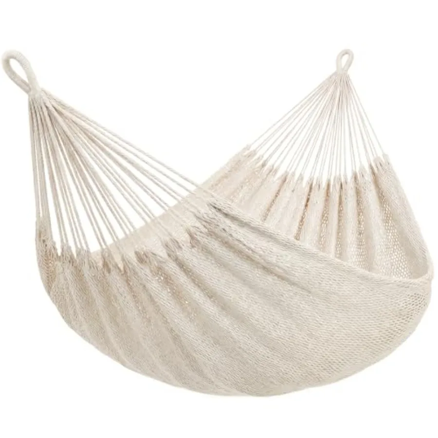 Hammocks Double Hammock Without Stand, Tree Hammock for Outside, Beige
Hammocks Double Hammock Without Stand, Tree Hammock for Outside, Beige