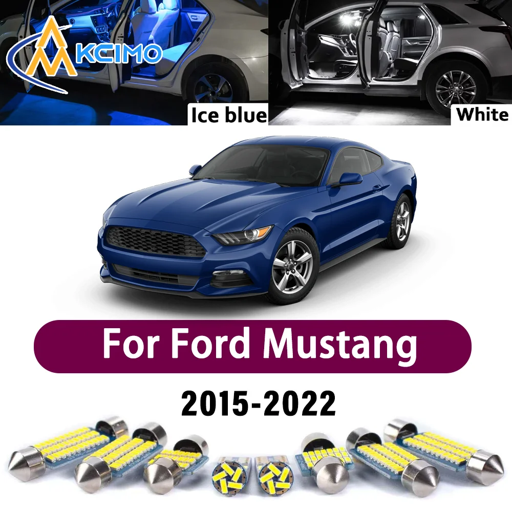 Error Free LED Interior Light Kit for Ford Mustang 2015-2022 Premium Bright Dome Trunk Mirror Reading Lamps Canbus
Error Free LED Interior Light Kit for Ford Mustang 2015-2022 Premium Bright Dome Trunk Mirror Reading Lamps Canbus