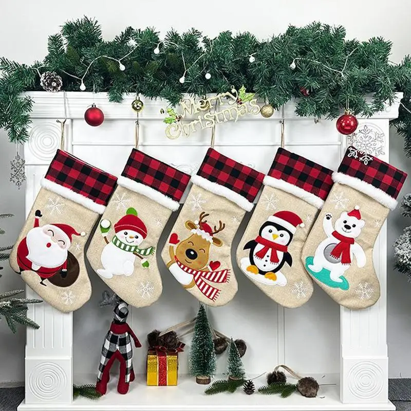 Christmas Stockings Kids Gift Candy Bag Merry Christmas Tree Decor for Home 2024 Xmas Ornaments festival Hanging Pendants
Christmas Stockings Kids Gift Candy Bag Merry Christmas Tree Decor for Home 2024 Xmas Ornaments festival Hanging Pendants