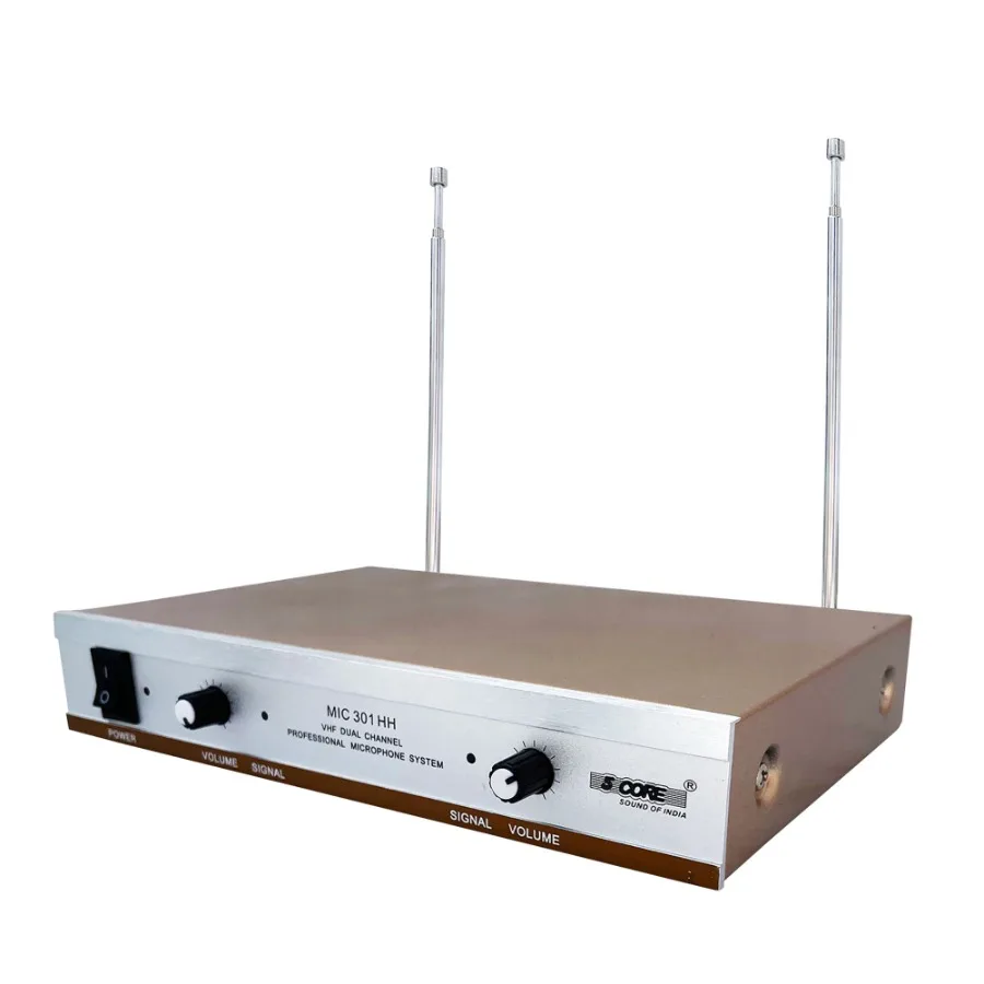 5 Core 2 Channel Wireless Microphones w 2 set Portable Mini Mic set Microfono Inalambricos with Receiver WM 301 HH
5 Core 2 Channel Wireless Microphones w 2 set Portable Mini Mic set Microfono Inalambricos with Receiver WM 301 HH