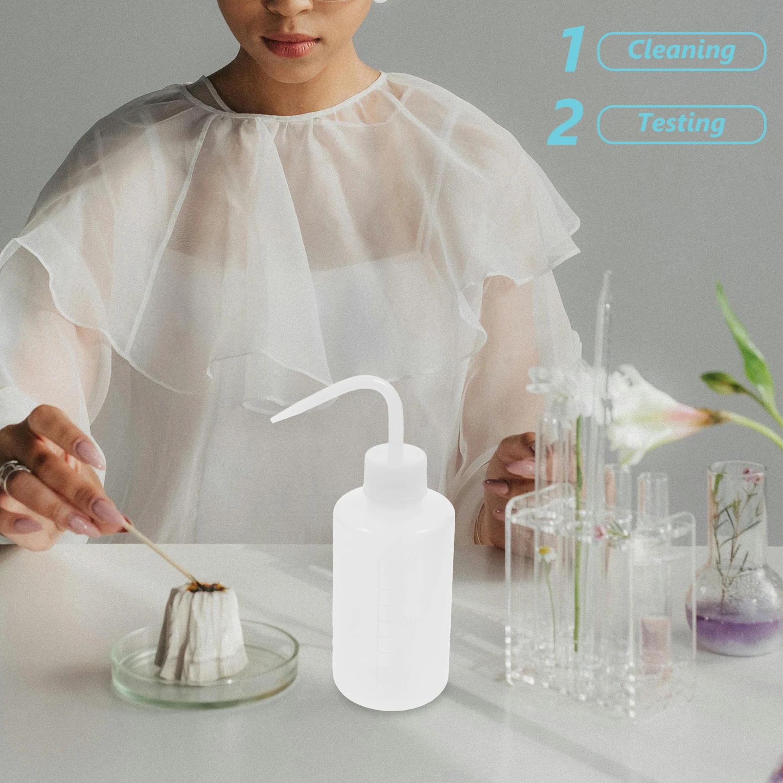 4 Pcs Wash Bottle Wide Mouth Water Graduated Washing Plastic Spray Bottles Scale Lab Watering Cleaning
4 Pcs Wash Bottle Wide Mouth Water Graduated Washing Plastic Spray Bottles Scale Lab Watering Cleaning