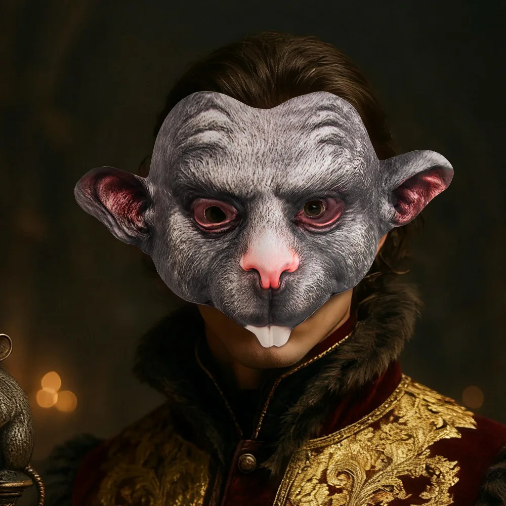 Rat Animal Mask Halloween Cosplay Accessories Festival Party Masquerade Dress Up Prop
Rat Animal Mask Halloween Cosplay Accessories Festival Party Masquerade Dress Up Prop