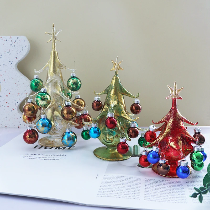 Christmas Decorations Christmas Tree Ornaments Plant Ornaments Glass Crafts Creative Desktop Ornaments Christmas Ornaments
Christmas Decorations Christmas Tree Ornaments Plant Ornaments Glass Crafts Creative Desktop Ornaments Christmas Ornaments