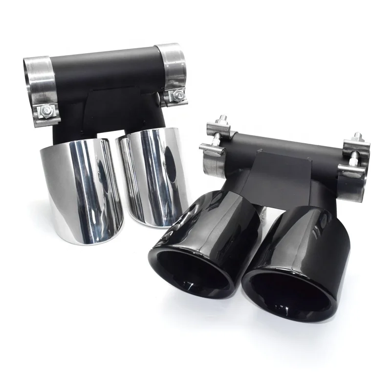 SYPES Hotseliing 304SS Exhaust Muffler Tip Modified To 2015-19years Carman718 GTS Tyle Original Square To Two Out Tail
SYPES Hotseliing 304SS Exhaust Muffler Tip Modified To 2015-19years Carman718 GTS Tyle Original Square To Two Out Tail