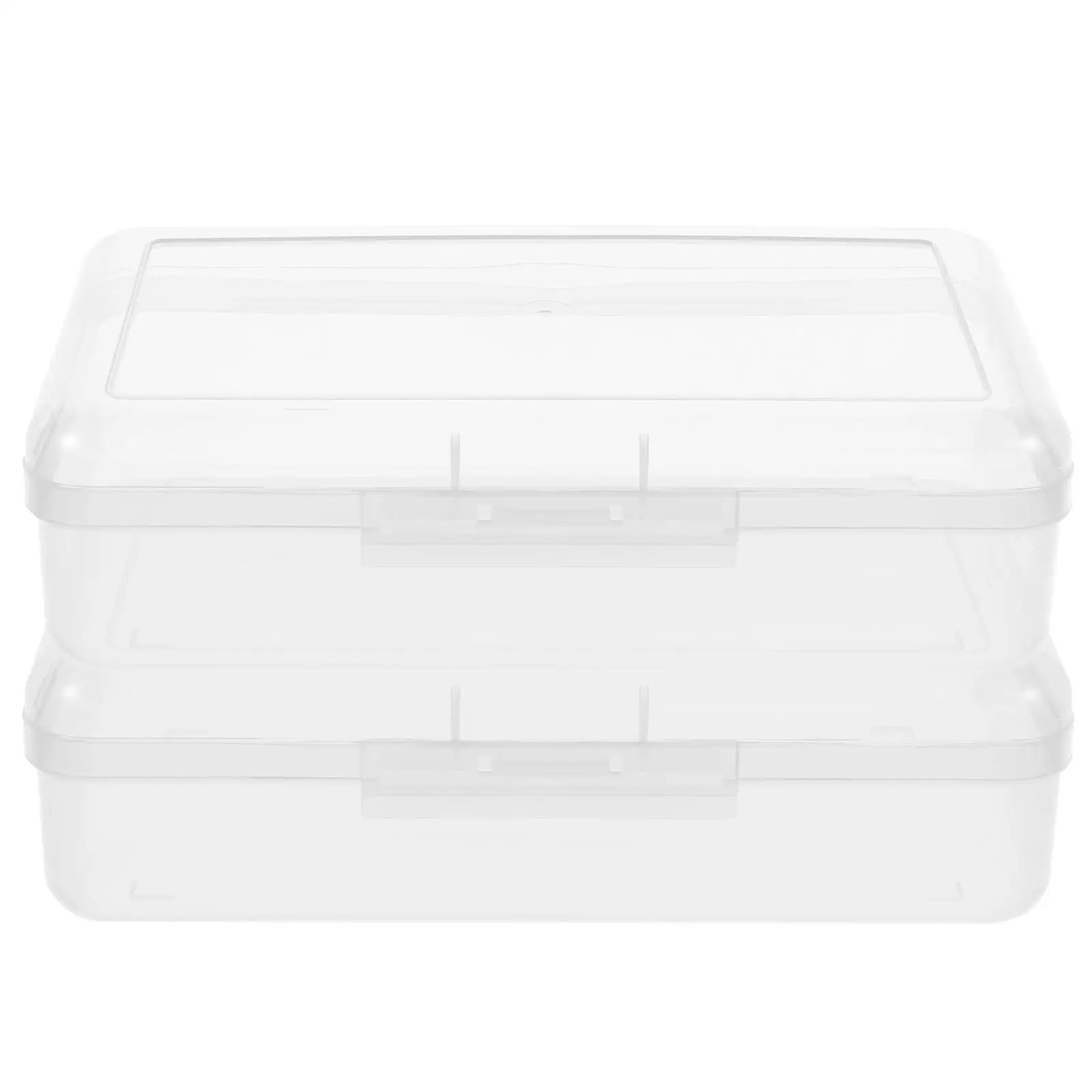 2Pcs Plastic Pencil Case Large Capacity Durable Material Students Office Study Travel Portable Storage Stationery Container
2Pcs Plastic Pencil Case Large Capacity Durable Material Students Office Study Travel Portable Storage Stationery Container