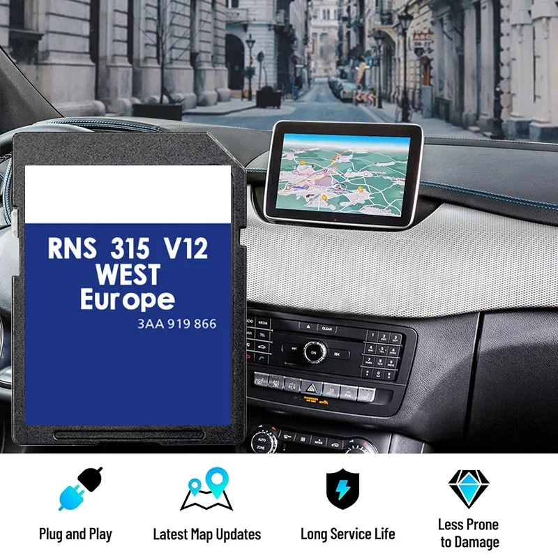 Обновление карты SD для навигации VW Amarok/Beetle/CC/Caddy/Golf/Passat/Tiguan/Polo AZ V12 RNS315 West EU Sat Nav 3AA051866BE
Обновление карты SD для навигации VW Amarok/Beetle/CC/Caddy/Golf/Passat/Tiguan/Polo AZ V12 RNS315 West EU Sat Nav 3AA051866BE