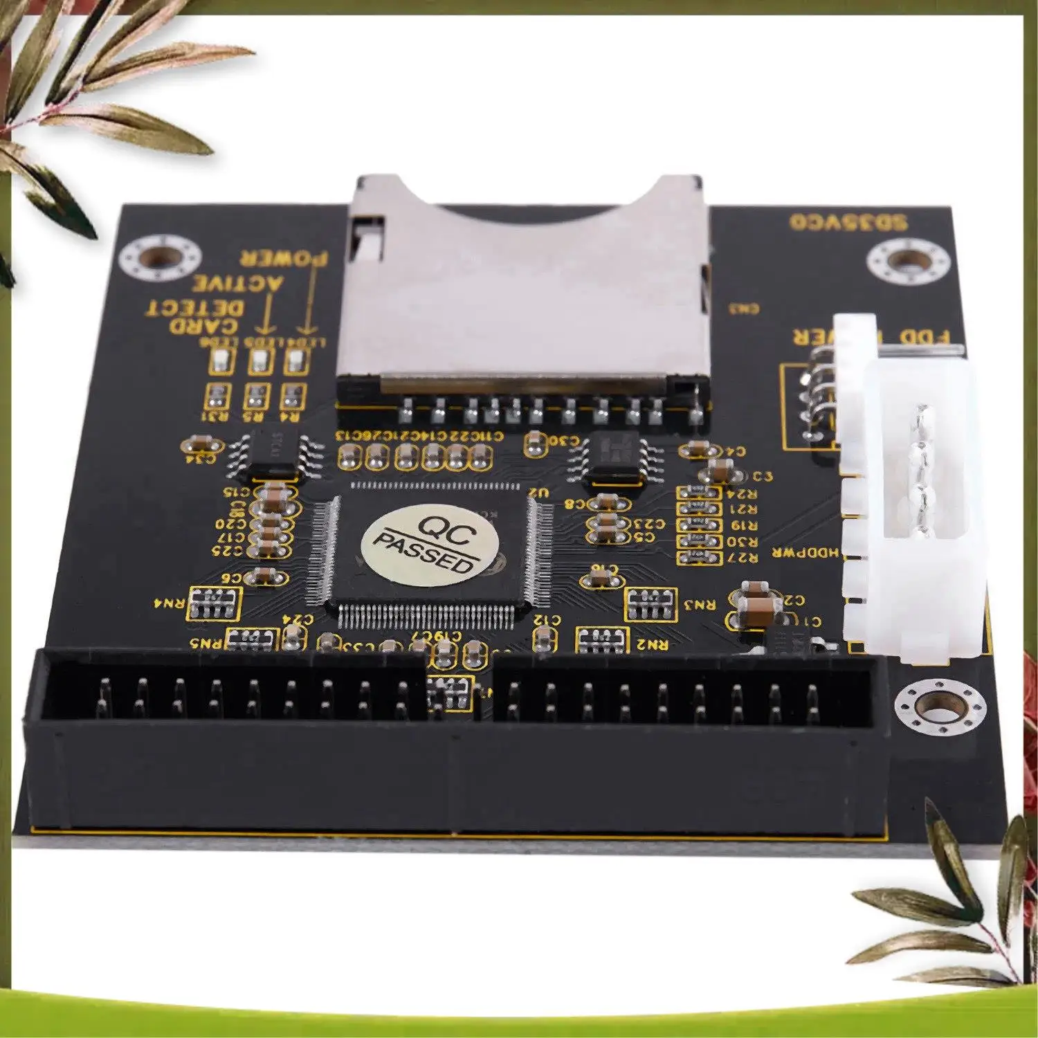 Новинка-2 шт. SD SDHC SDXC MMC карта к адаптеру IDE 3,5 дюйма 40-контактный и 44-контактный
Новинка-2 шт. SD SDHC SDXC MMC карта к адаптеру IDE 3,5 дюйма 40-контактный и 44-контактный
