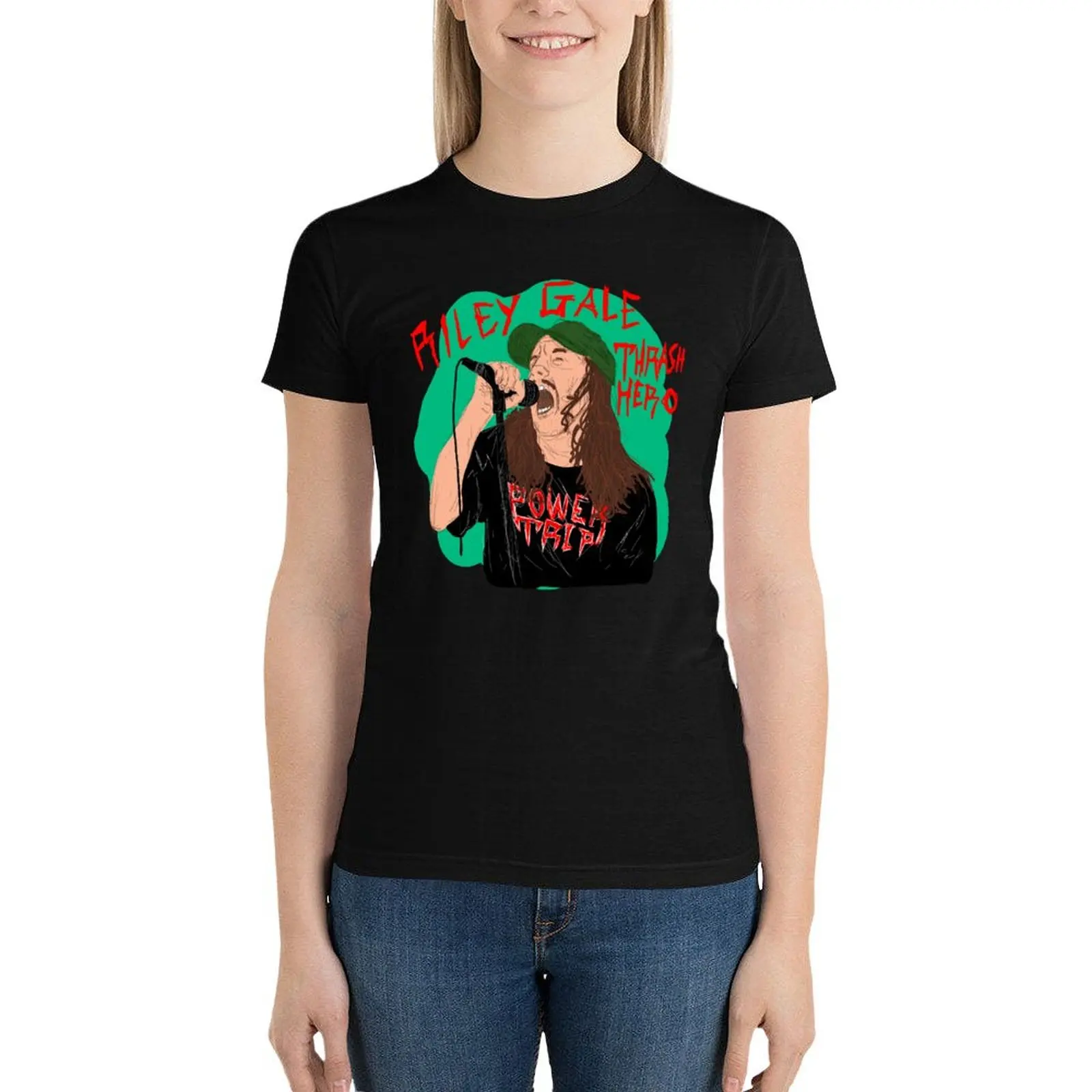 RILEY GALE - THRASH METAL HERO T-Shirt aesthetic clothes blanks blacks Woman T-shirts
RILEY GALE - THRASH METAL HERO T-Shirt aesthetic clothes blanks blacks Woman T-shirts