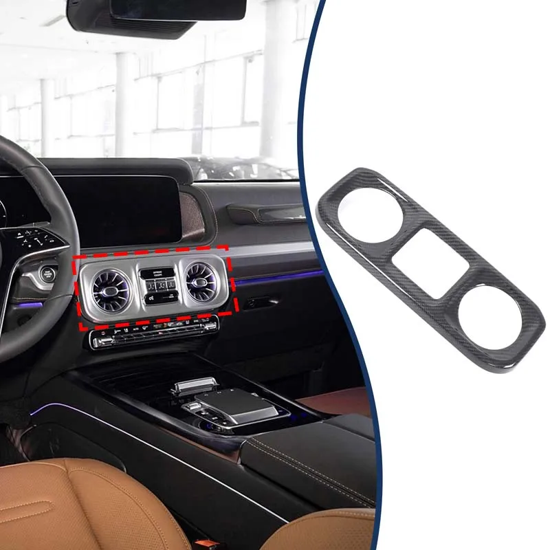 Real Carbon Fiber For Mercedes-Benz G-Class W465 2025 Car central control air outlet frame decorative sticker car accessories
Real Carbon Fiber For Mercedes-Benz G-Class W465 2025 Car central control air outlet frame decorative sticker car accessories
