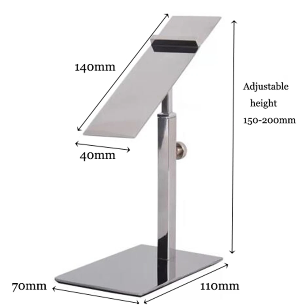 10pcs Hot Sale High Quaity Matte Silvery Stainless Steel Shoe Show Holder, High Heels, Sandals And Shoe Display Stand Rack
10pcs Hot Sale High Quaity Matte Silvery Stainless Steel Shoe Show Holder, High Heels, Sandals And Shoe Display Stand Rack
