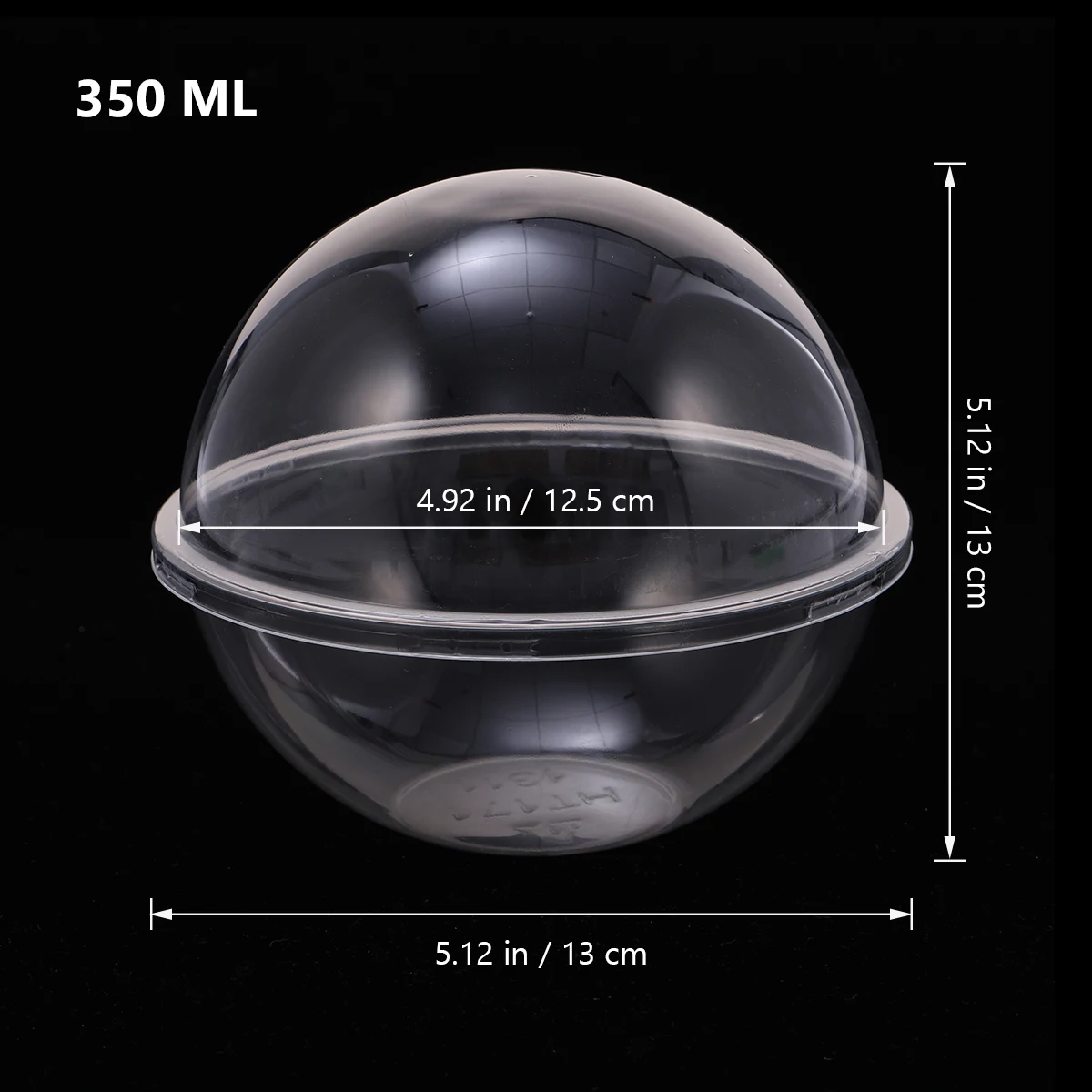 10pcs Ball Shape Cake Container 350Ml Transparent Plastic Cake Box Portable Lightweight Food Preservation Container For Baking
10pcs Ball Shape Cake Container 350Ml Transparent Plastic Cake Box Portable Lightweight Food Preservation Container For Baking