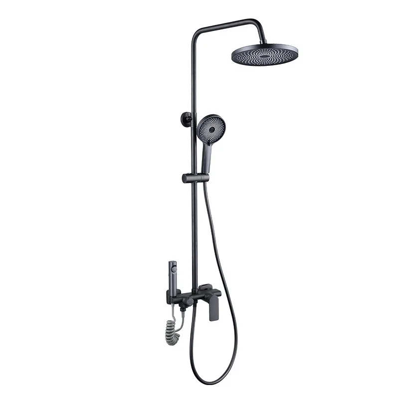 Household black shower, engineered shower set, hotel special bathroom shower
Household black shower, engineered shower set, hotel special bathroom shower