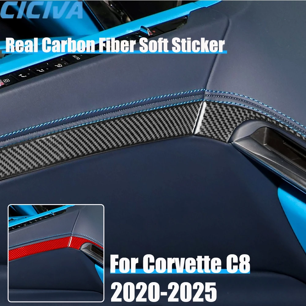 Real Carbon Fiber Car Accessories Passenger Dashboard Cover Soft Sticker For Chevrolet Corvette C8 2020 2021 2022 2023 2024 2025
Real Carbon Fiber Car Accessories Passenger Dashboard Cover Soft Sticker For Chevrolet Corvette C8 2020 2021 2022 2023 2024 2025