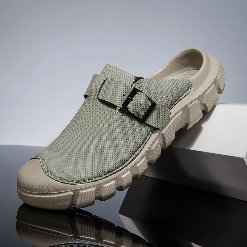 Oversized Closed Toe Water Slippers, Handmade Craft, Durable Anti-slip Sole, Ideal for Outdoor Wading Beach Casual Activities
Oversized Closed Toe Water Slippers, Handmade Craft, Durable Anti-slip Sole, Ideal for Outdoor Wading Beach Casual Activities